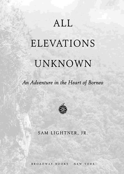 Cover image for book All Elevations Unknown
