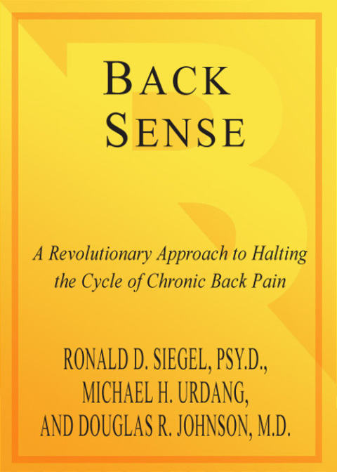 Cover image for book Back Sense
