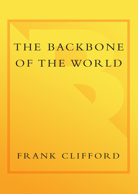 Cover image for book The Backbone of the World