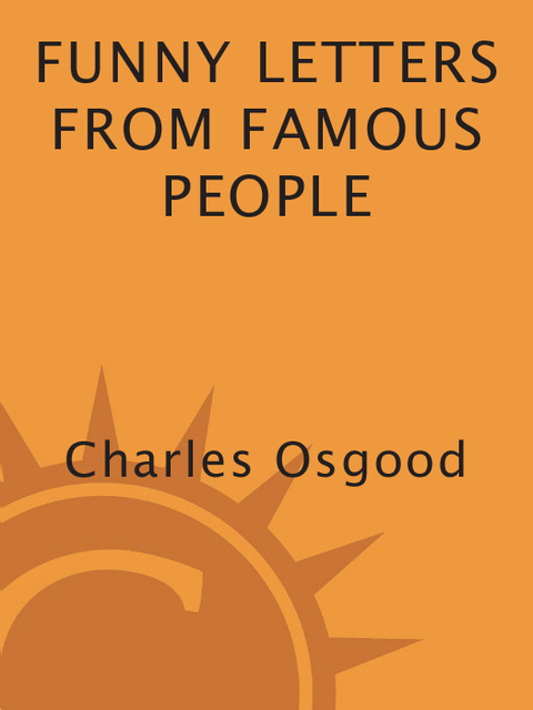 Cover image for book Funny Letters from Famous People