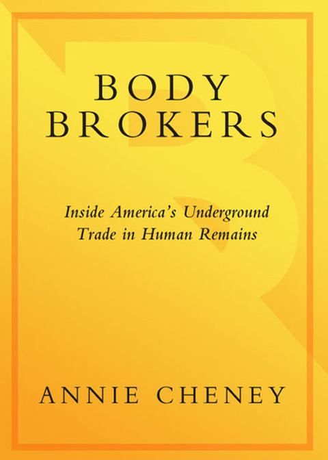 Cover image for book Body Brokers