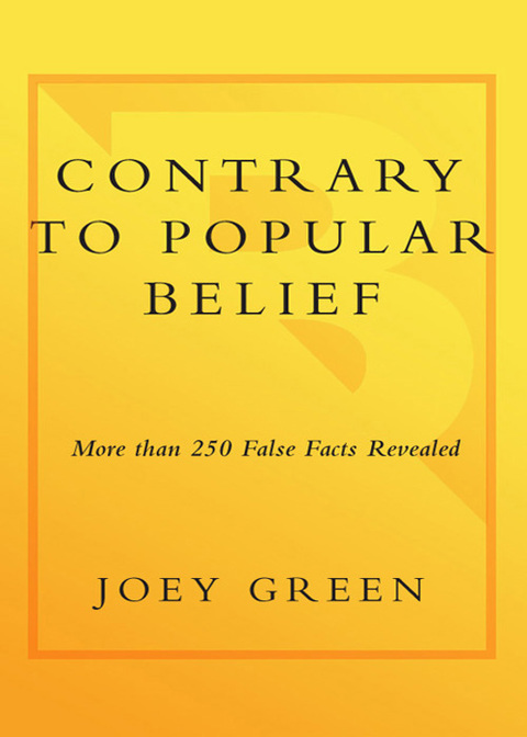 Cover image for book Contrary to Popular Belief