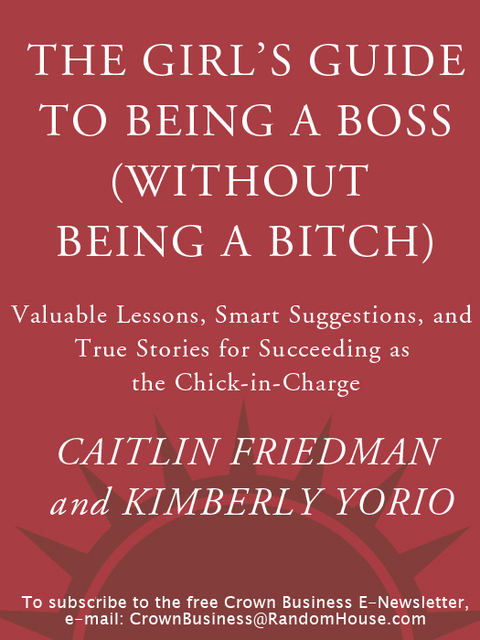 Cover image for book The Girl's Guide to Being a Boss (Without Being a Bitch)