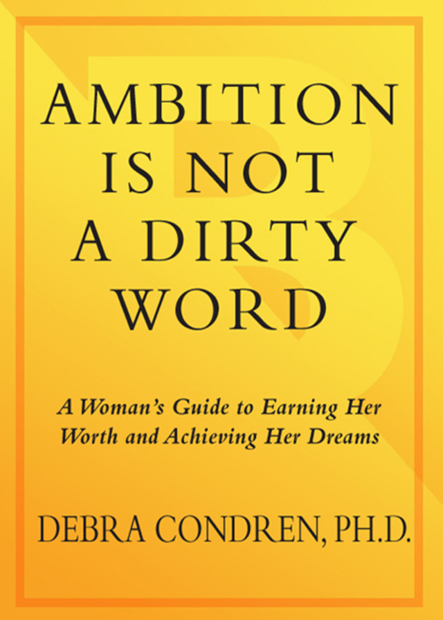Ambition Is Not a Dirty Word