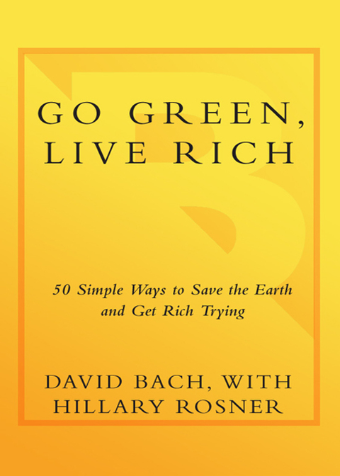 Cover image for book Go Green, Live Rich