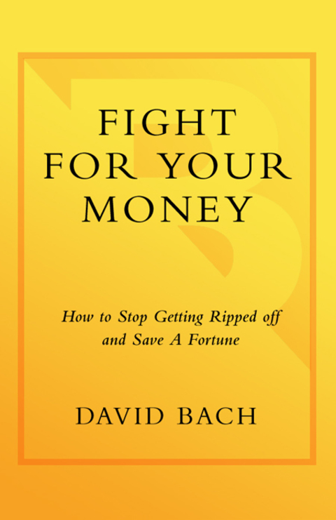 Cover image for book Fight For Your Money