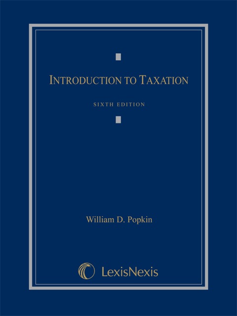 Cover image for book Introduction to Taxation