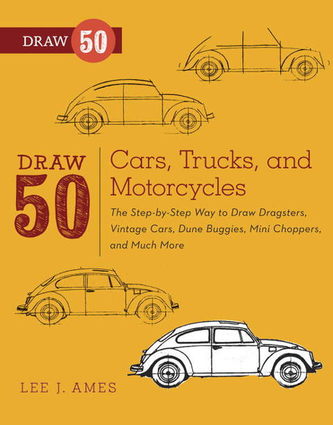 Cover image for book Draw 50 Cars, Trucks, and Motorcycles
