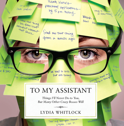 Cover image for book To My Assistant