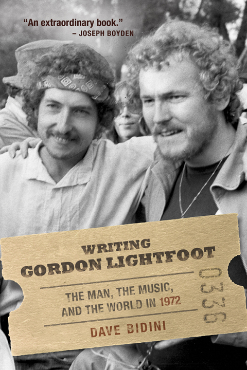 Cover image for book Writing Gordon Lightfoot