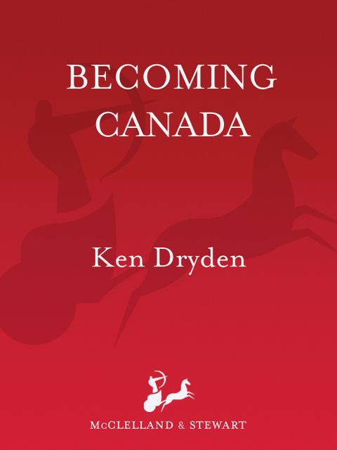 Cover image for book Becoming Canada
