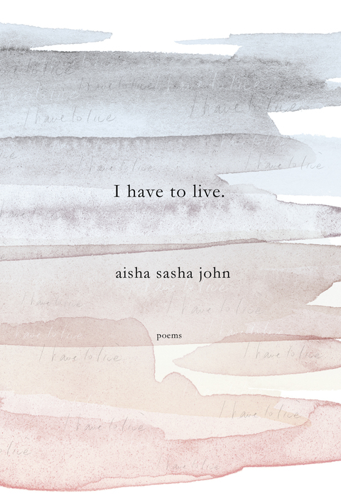 Cover image for book I have to live