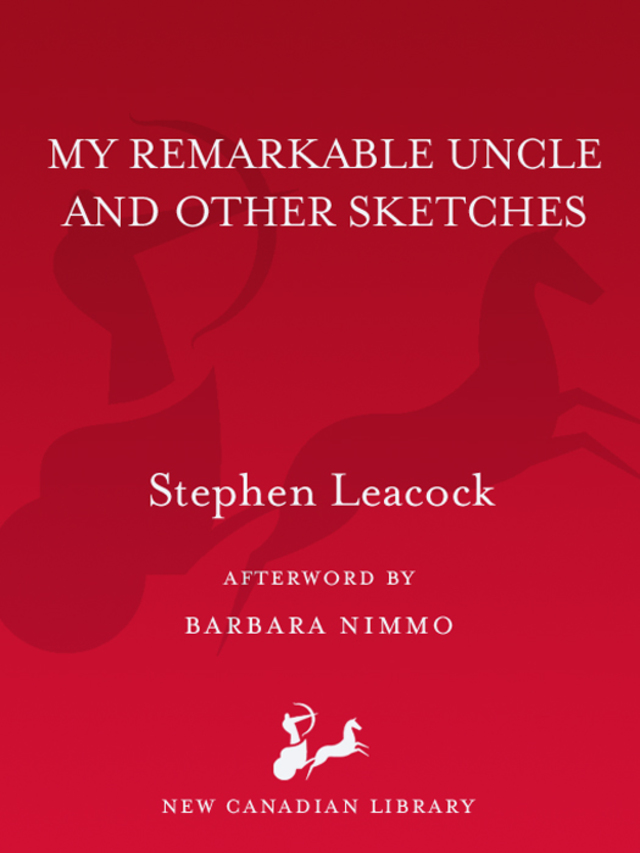 My Remarkable Uncle