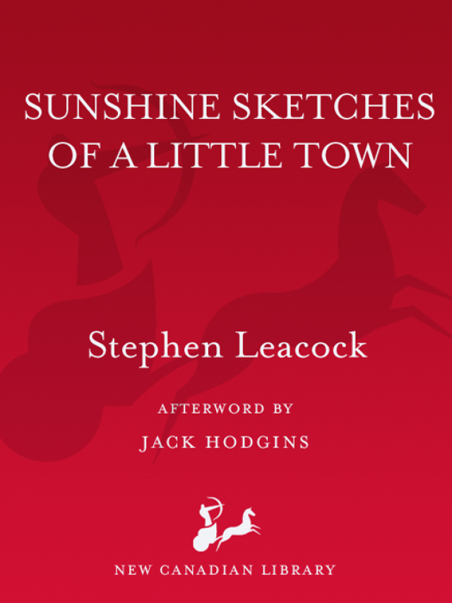 Sunshine Sketches of a Little Town