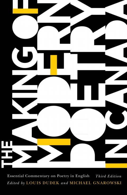 Making of Modern Poetry in Canada 