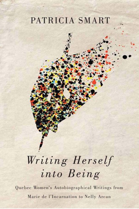 Cover image for book Writing Herself into Being