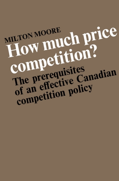 Cover image for book How Much Price Competition