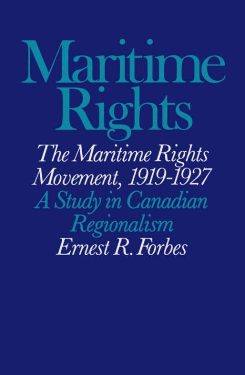 Cover image for book Maritime Rights Movement/Univ Microfilm