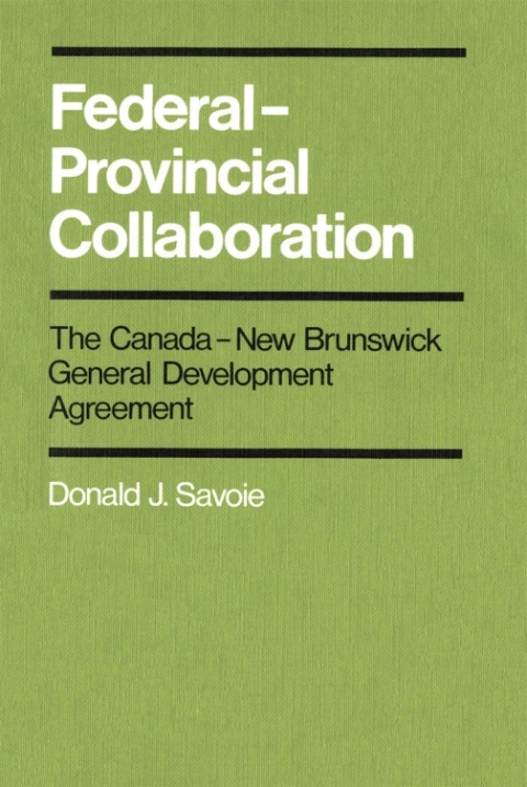 Cover image for book Federal-Provincial Collaboration