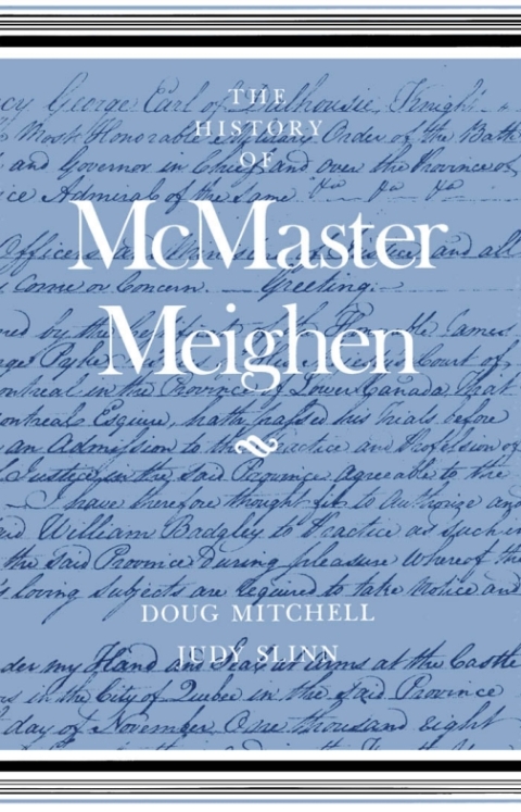 Cover image for book McMaster Meighan History