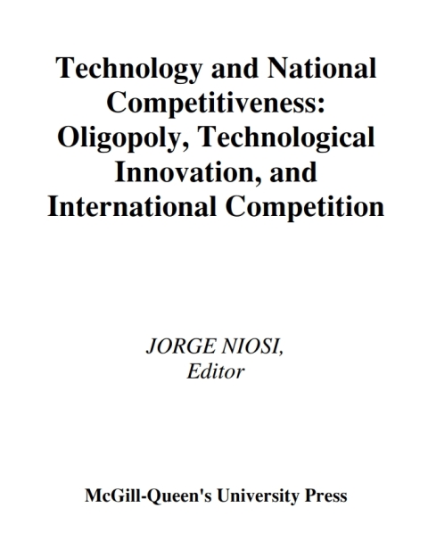 Cover image for book Technology and National Competitiveness