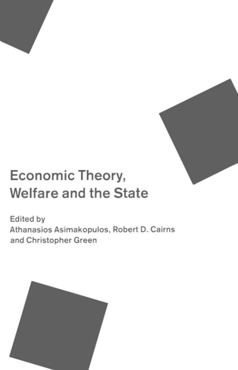 Cover image for book Economic Theory, Welfare, and the State