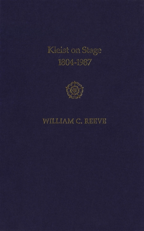 Cover image for book Kleist on Stage, 1804-1987