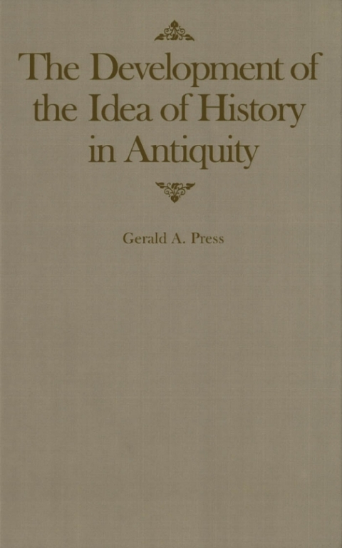 Cover image for book Development of the Idea of History in Antiquity