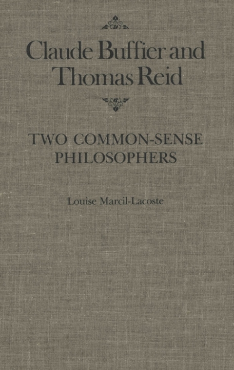 Cover image for book Claude Buffier and Thomas Reid