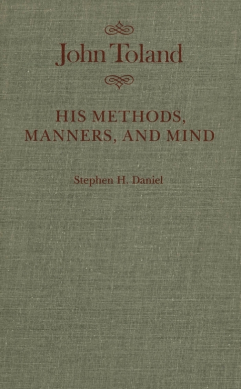 Cover image for book John Toland