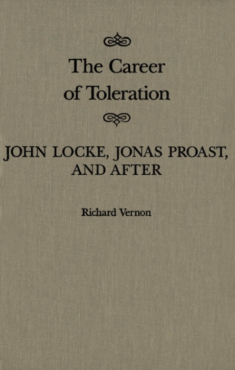 Cover image for book Career of Toleration