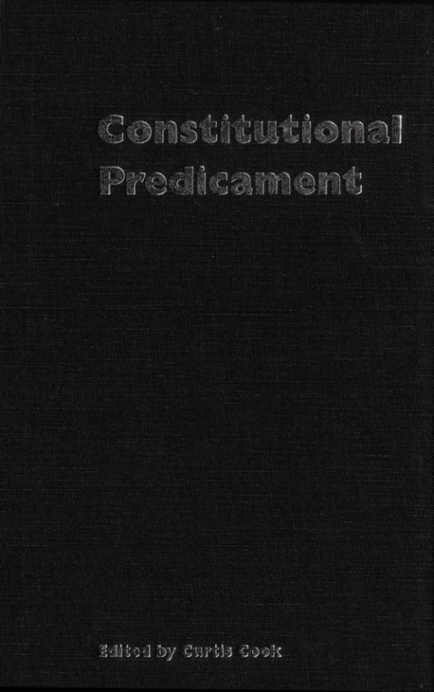 Cover image for book Constitutional Predicament