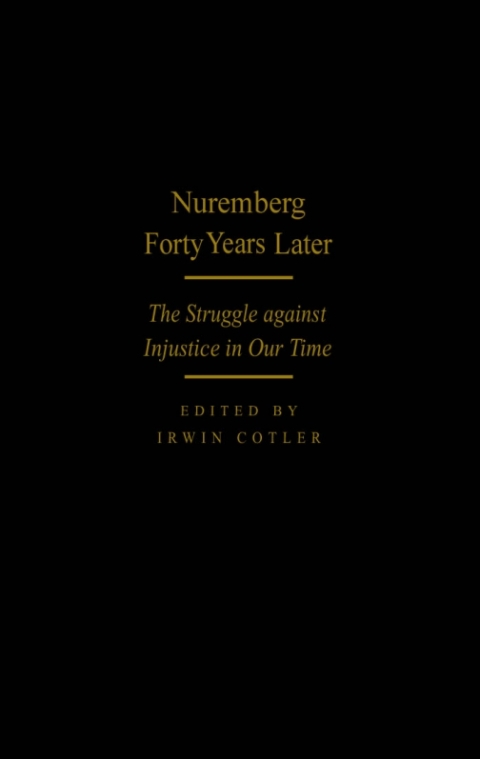 Cover image for book Nuremberg Forty Years Later