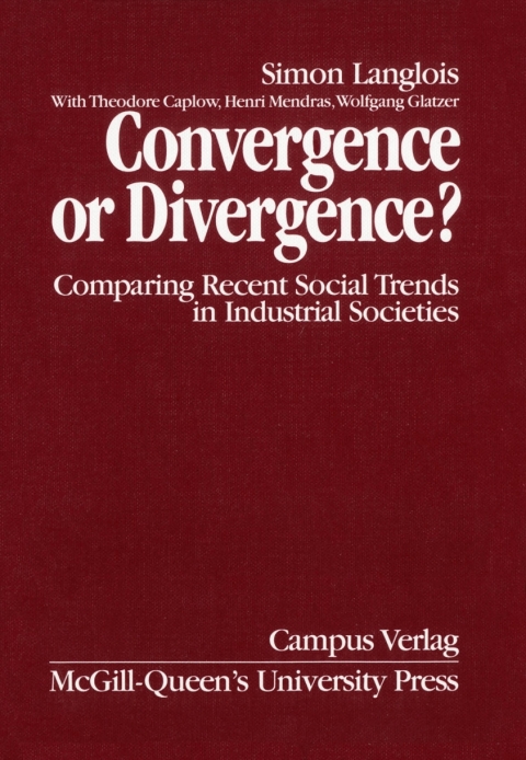 Cover image for book Convergence or Divergence?