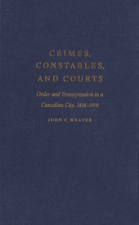 Cover image for book Crimes, Constables, and Courts