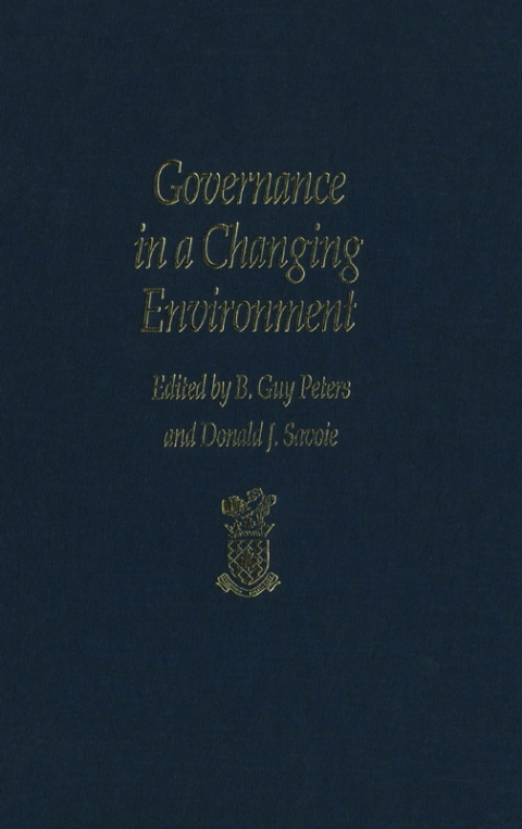 Cover image for book Governance in a Changing Environment