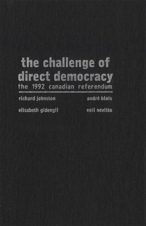 Cover image for book Challenge of Direct Democracy