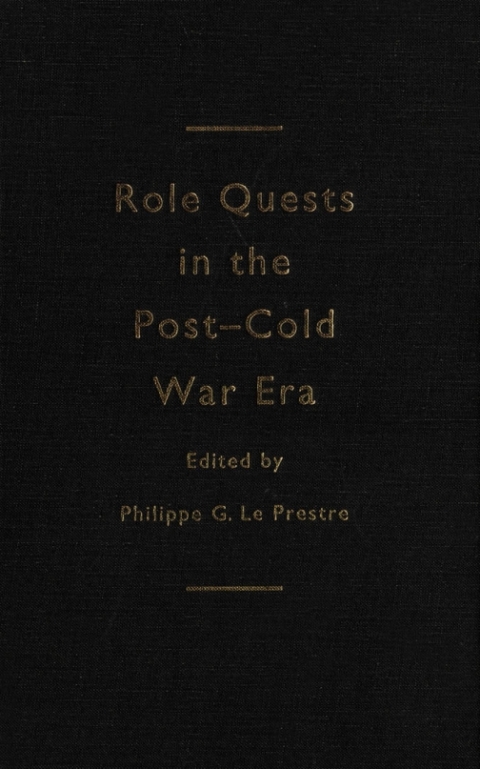 Cover image for book Role Quests in the Post-Cold War Era