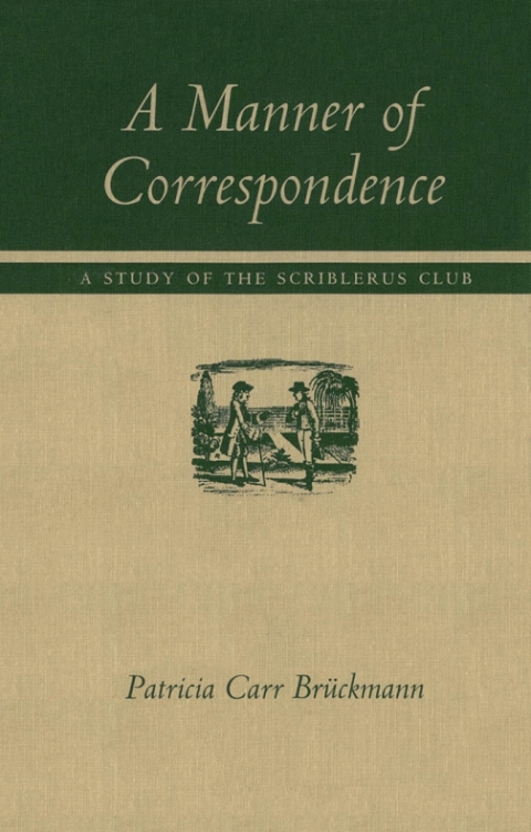 Cover image for book Manner of Correspondence