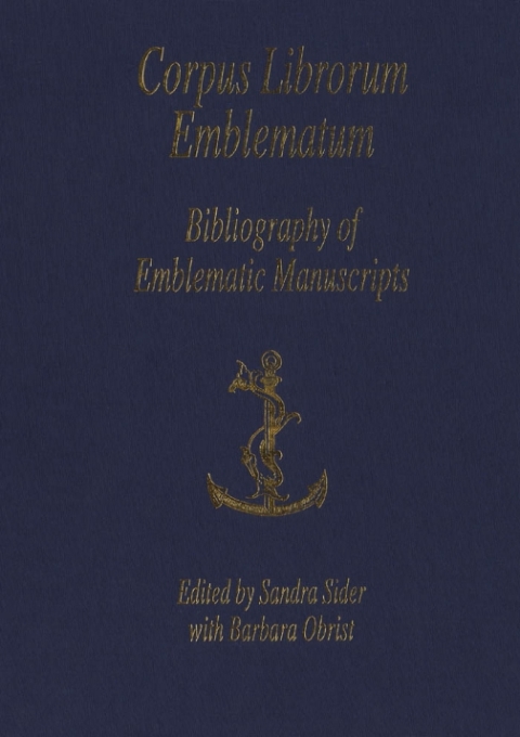 Cover image for book Bibliography of Emblematic Manuscripts