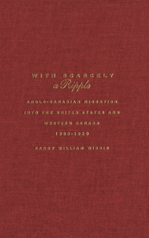 Cover image for book With Scarcely a Ripple
