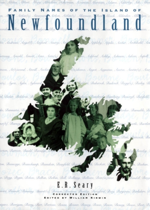 Cover image for book Family Names of the Island of Newfoundland
