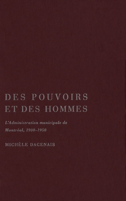 Cover image for book Des pouvoirs et des hommes