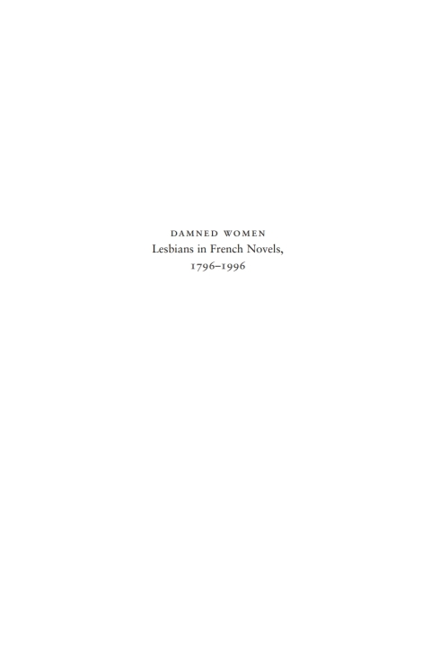 Cover image for book Damned Women