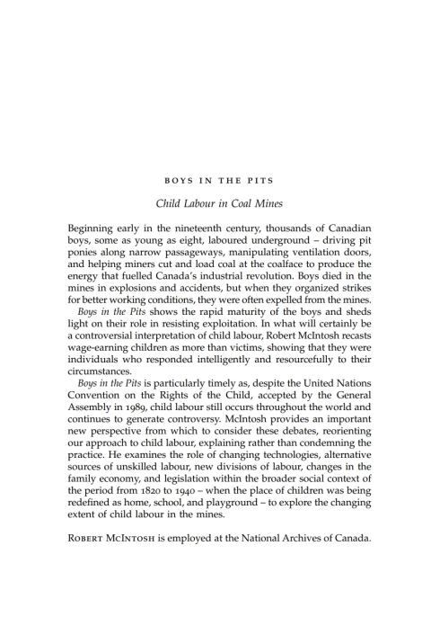Cover image for book Boys in the Pits
