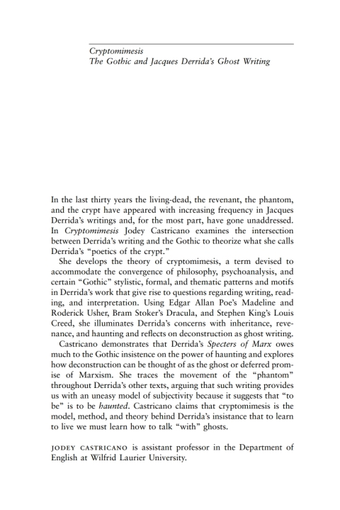 Cover image for book Cryptomimesis