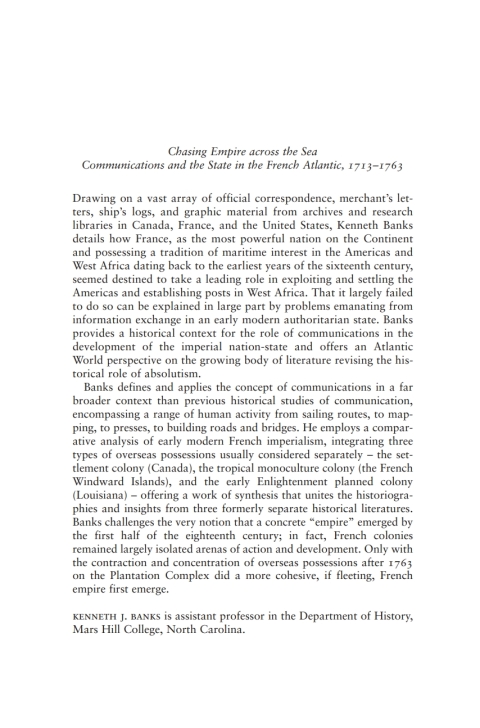 Cover image for book Chasing Empire across the Sea