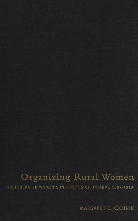 Cover image for book Organizing Rural Women