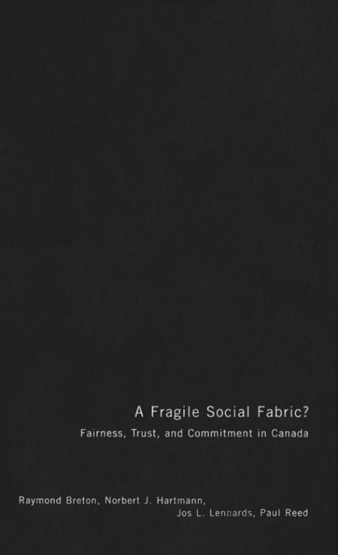 Cover image for book Fragile Social Fabric?