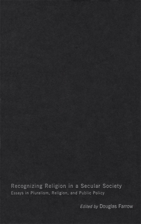 Cover image for book Recognizing Religion in a Secular Society